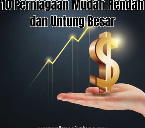 10 Perniagaan Mudah Rendah dan Untung Besar
